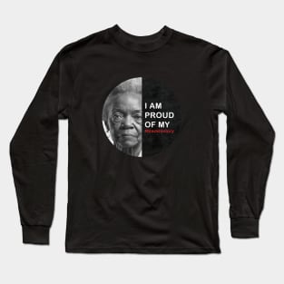 Old Woman Black History | Black History Month | Black Lives Matter | Juneteenth | Black Pride Long Sleeve T-Shirt